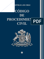 Codigo Procedimiento Civil Chile (Actualizado A DIC-2021)