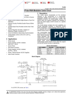 TL594 Pulse-Width-Modulation Control Circuit: 1 Features 3 Description