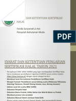 SERTIFIKASI HALAL