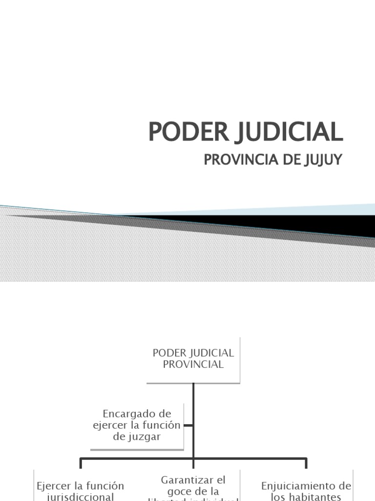 Poder Judicial Jujuy | Descargar gratis PDF | Juez | Jurisdicción