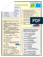 Was and Were: (Revision Exercises)