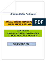 Capítulo 22. Carga en Común, Embalajes en Común, Mezclas y Residuos