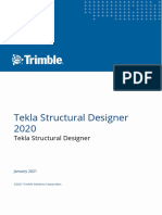 Tekla Structural Designer 2020sp6 Product Guide