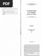 La Christologie Et La Trinité Chez Les Pères by Marie Anne Vannier