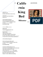 Parts of The Body Rihanna Song Activities With Music Songs Nursery Rhymes - 25967
