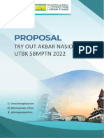 Proposal Pengundangan Try Out Akbar Nasional UTBK SBMPTN 2022