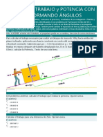 Actividad 4to-Fza-trab-potencia en Plano Inclinado