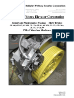 Hollister-Whitney Elevator Corporation: Repair and Maintenance Manual - Mayr Brakes
