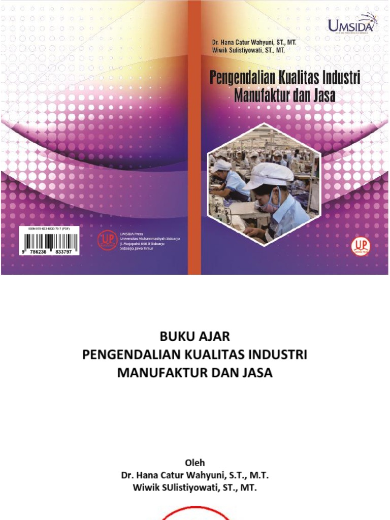 Buku Pengendalian Kualitas Industri Manufaktur Dan Jasa Pdf