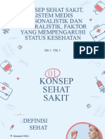 Tik 5_konsep Sehat Sakit, Sistem Medis Personalistik Dan Naturalistik, Faktor Yang Mempengaruhi Status Kesehatan (1) [Autosaved]