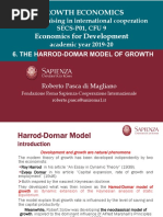 Harrod-Domar Model