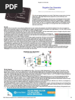 Negative Ion Generator