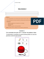 1° Básico Lenguaje Guía Consonante Y Como Conector