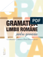 Gramatica Limbii Române Pentru Gimnaziu 