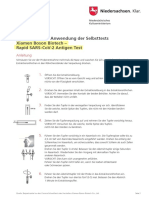 Information Zur Anwendung Der Selbsttests Xiamen Boson Biotech - Rapid Sars-Cov-2 Antigen Test