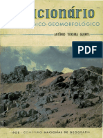IBGE - Dicionário Geológico e Geomorfológico - Antônio Teixeira Guerra