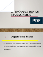 Séance 3 - Environnement Externe.