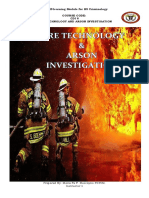 A Self-Learning Module For BS Criminology Course Code: Cdi 6 Fire Technology and Arson Investigation