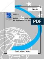 DAN - 91 Reglas Del Aire DGAC CHILE