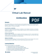 Virtual Lab Manual Antibodies: Synopsis