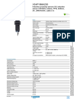 Telemecanique Inductive Proximity Sensors XS XS4P18MA230 Document
