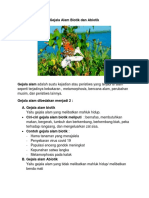 Gejala Alam Biotik Dan Abiotik PDF