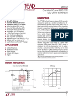 Features Descriptio: Lt1932 Constant-Current DC/DC Led Driver in Thinsot