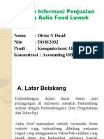 Persentase Ujian Akhir (Sistem Informasi Penjualan Pada Aulia Food Luwuk) - 1