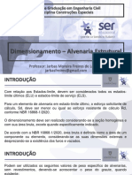 Dimensionamento de Alvenaria Estrutural em Engenharia Civil