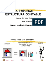 3.2 La Empresa y Su Estructura Contable