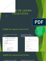 Diseño de Laguna Facultativa