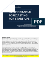 Basic Financial Forecasting For Start-Ups