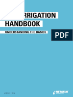 NETAFIM. (2013). Drip Irrigation Handbook Understanding the Basics