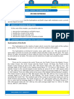 Hydrosphere: Study Guide For Module No. 7