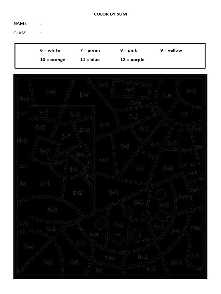 color-by-sum-pdf