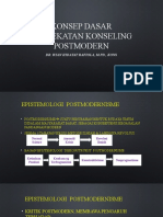 Konsep Dasar Pendekatan Konseling Postmodern