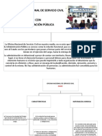 Oficina Nacional de Servicio Civil y Su Relacion Con La Administracion Publica