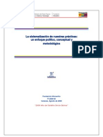 1-La Sistematización de nuestras prácticas