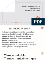 Balanceo en Linea