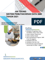 Bahan Kebijakaan Pemuktahiran Data