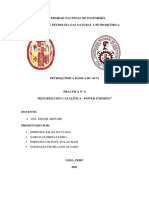 Cuarta Practica Calificada HC 417 - 2021-1 Grupo 3 Powerforming - Reformado Catalitico