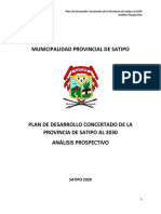 Analisis Prospectivo PDC Satipo Al 2030