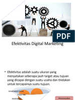 Efektivitas Digital Marketing