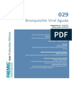 029 - Bronquiolites Viroticas Na Infancia - 2019