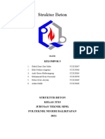 Kelompok 5 - Stuktur Beton 1 - Tugas 2,3 Dan 4