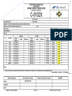 Survey Inspection Record: PEC-QU-ITR-X-11083 Rev 2