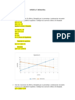 Trabajo Oferta y Demanda Tarea Intraclase