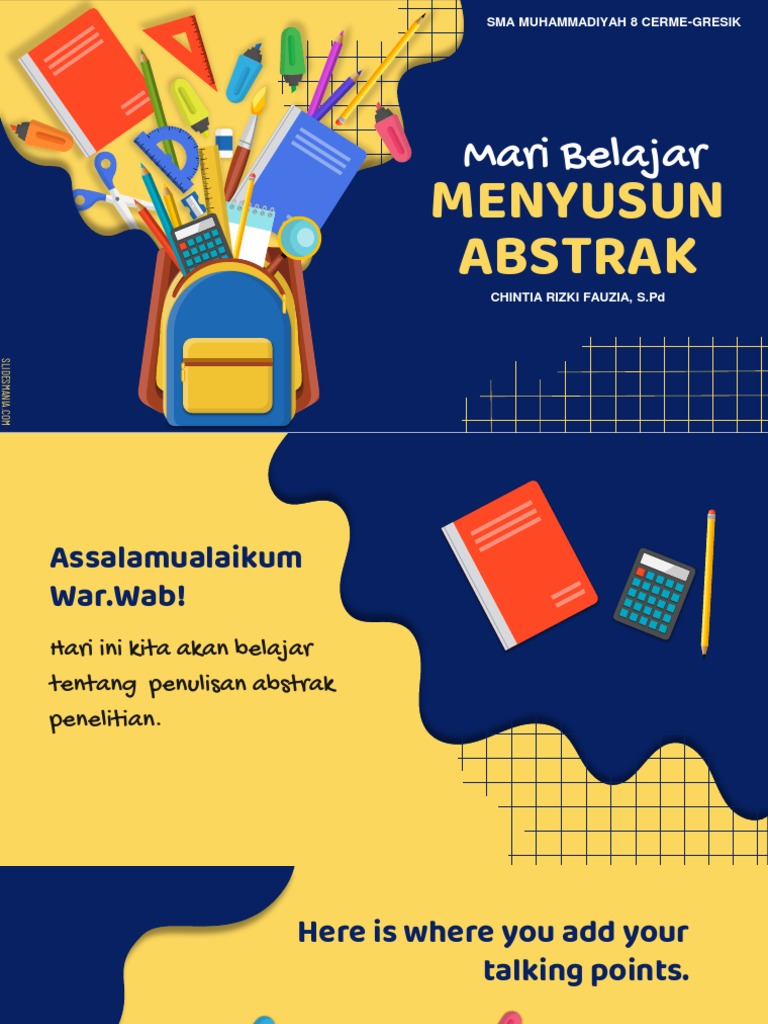 Guidelines for writing an abstract pdf