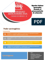 Agentes Tóxicos Generados Durante El Procesamiento de Alimentos