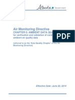 Air Monitoring Directive: Chapter 6: Ambient Data Quality